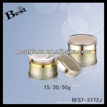 50g airtight acrylic storage jars ,30g round airtight acrylic storage jars,15g airtight acrylic storage jars with lip